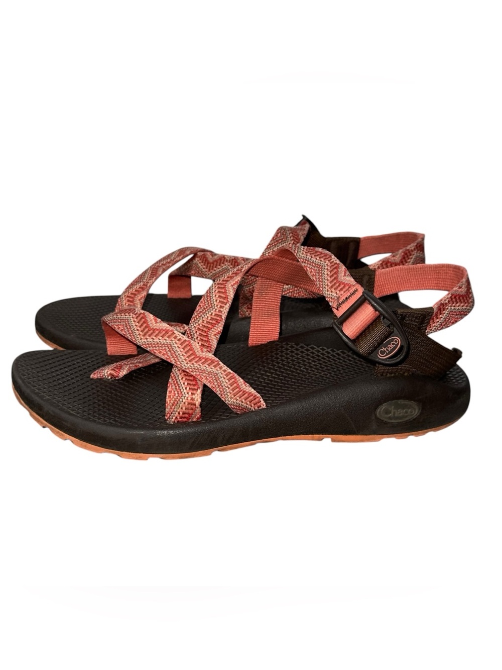 Chaco Z2 Yampa Sandals Coral Brown Women's Size 10 Hiking Casual Wear